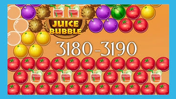 Shoot bubble fruit splash, level 3180-3190