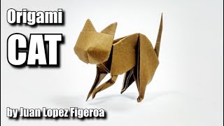 Origami cat - Yakomoga Origami easy tutorial Origami cat - Yakomoga Origami easy tutorial