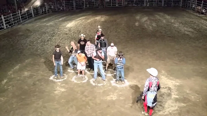 Bull bowling at Stegall's Arena 2015 Finals