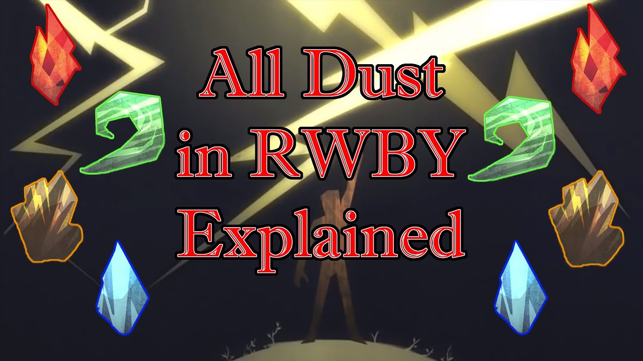 All Dust in RWBY Volumes 17 Explained YouTube