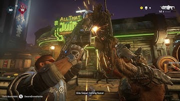 Gears of War 5 Team Deathmatch on District Gameplay 4K Xbox One X