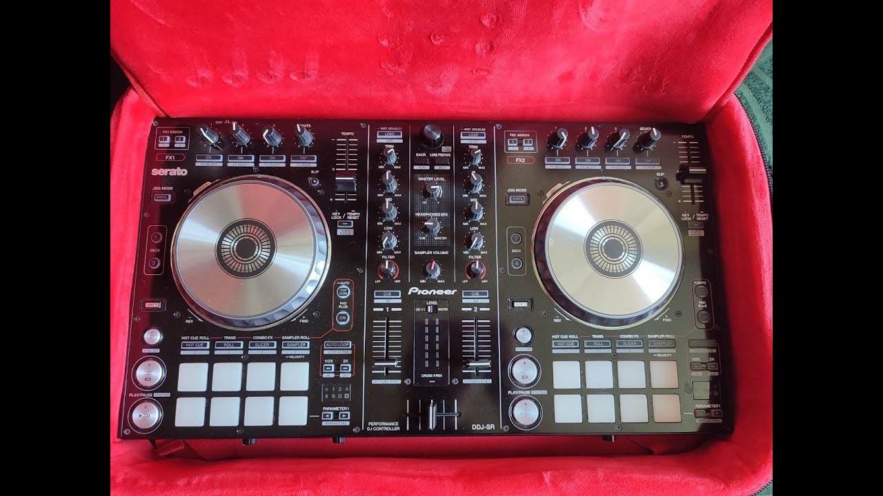 Pioneer DJ controller DDJ-SR ремонт\замена кнопки PLAY