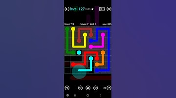 How To Solve Flow Free Interval Pack Level 127 8x8 Board Walk Through Solution Walkthrough