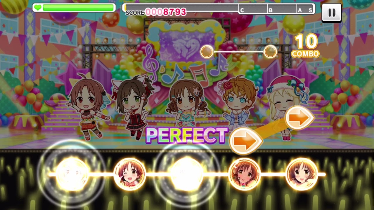 デレステ 絶対特権主張しますっ Master All Perfect Youtube