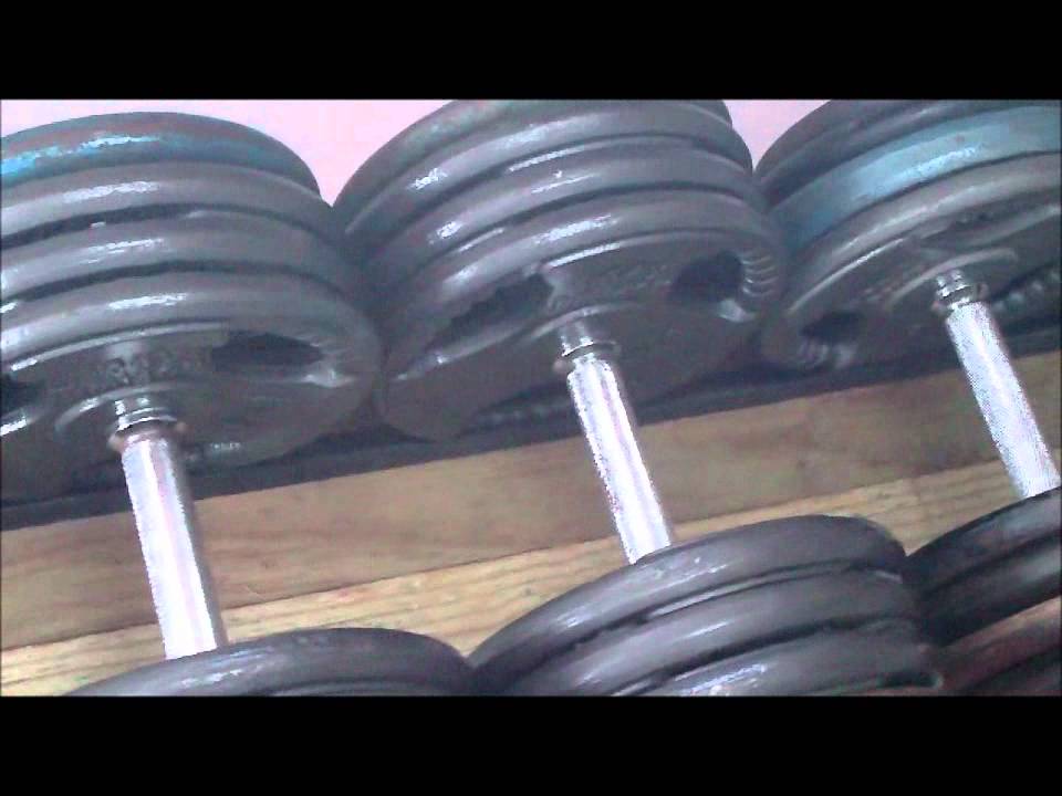 how to make a dumbell rack image