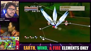 Earth, Wind, & Fire ONLY Playthrough | Quest 64 Ep. 4 | Original Hardware