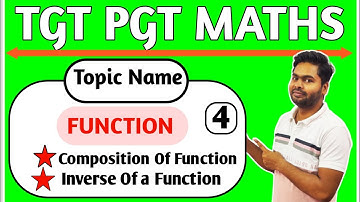 FUNCTION | COMPOSITION OF FUNCTION | INVERSE OF A FUNCTION | PREVIOUS YEAR QUESTIONS | BY PAWAN SIR