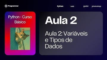 Aprenda Python Básico com Google Colab | Aula 2: Variáveis e Tipos de Dados