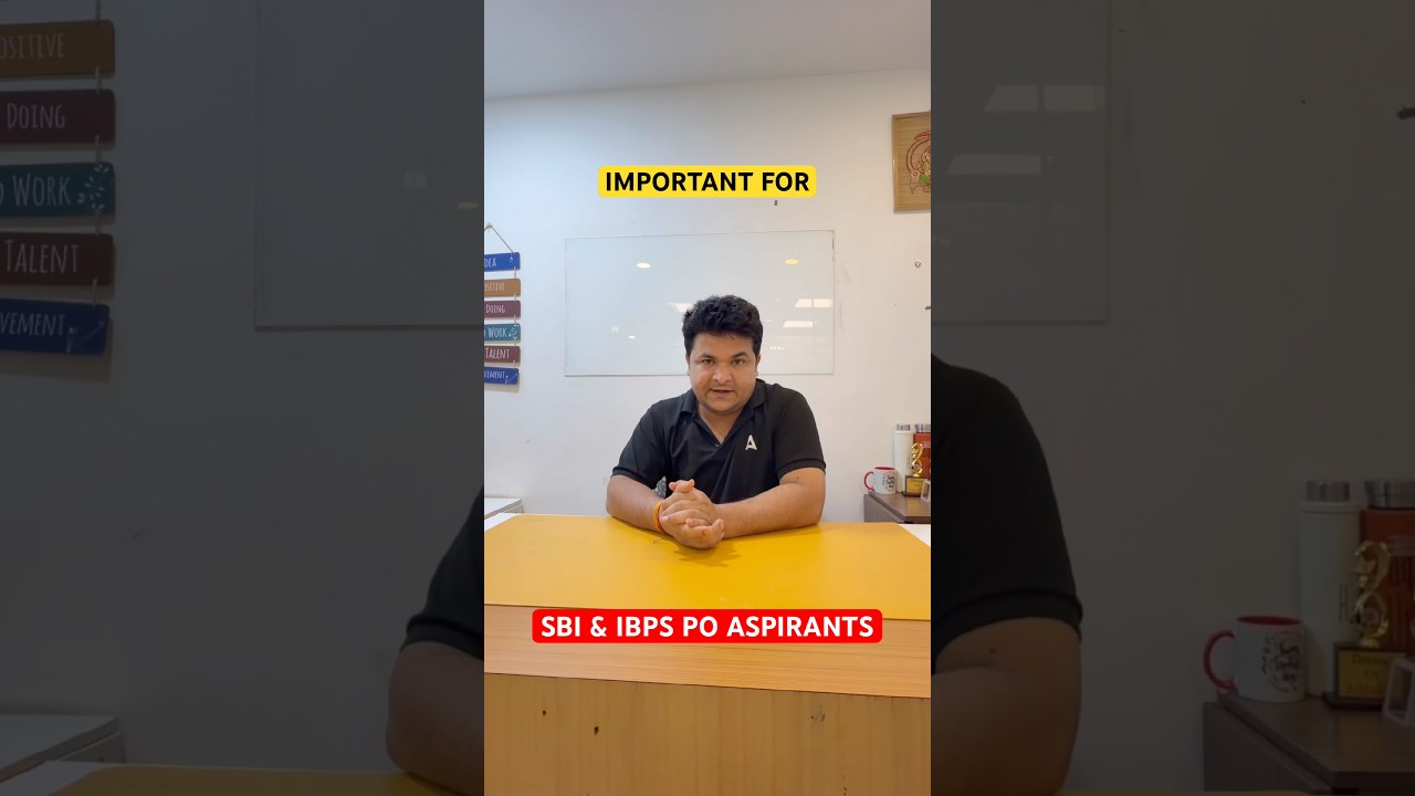 Important for SBI & IBPS Aspirants