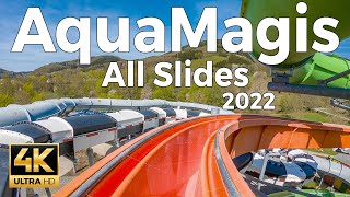 AquaMagis Waterpark 2022, Germany  All WaterSlides