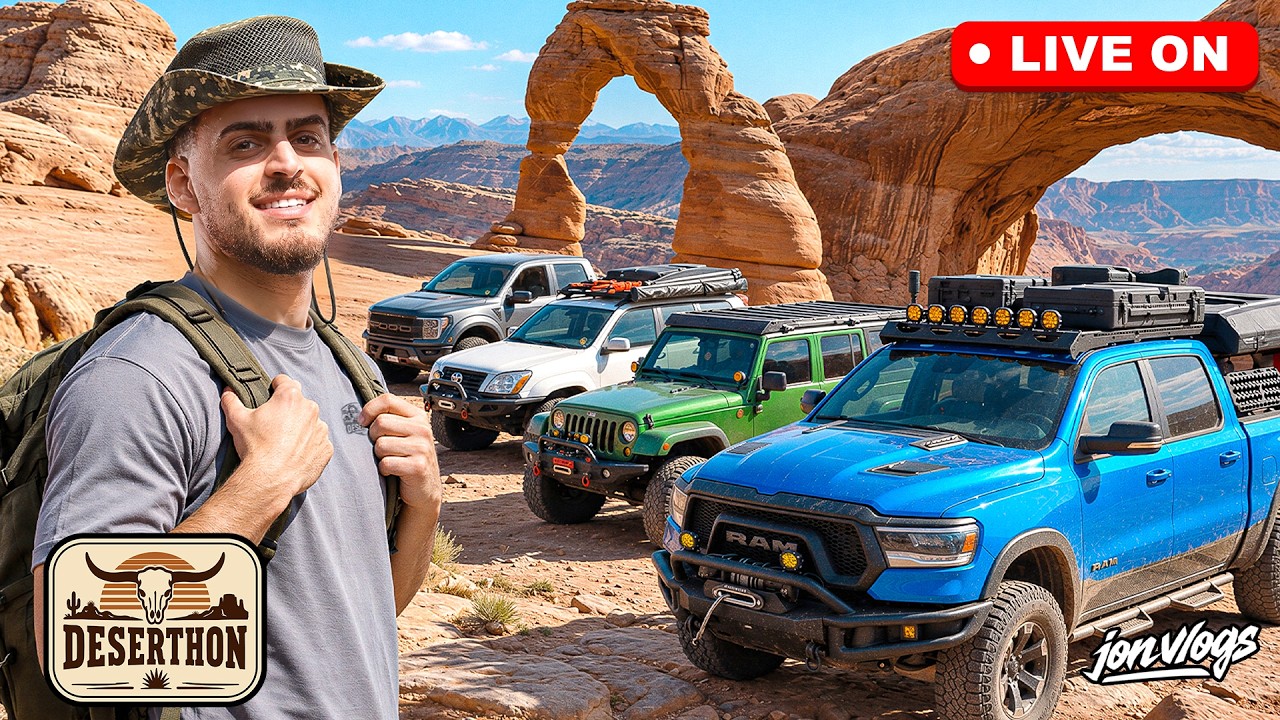 IRL - A CAMINHO DO DESERTO | DIA 5 DE DESERTHON