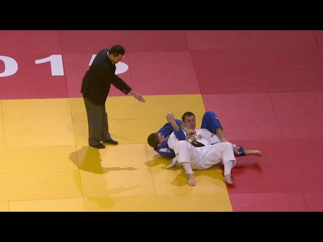 Varlam Liparteliani (GEO) vs Aleksandar Kukolj (SRB) -90kg Judo Grand Slam Paris 2015 class=