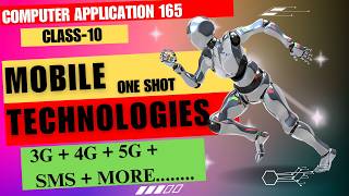 “Mobile Technologies Explained 📱 | Class 10 Computer Applications (Code 165) CBSE 2027”