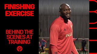 #REDDEVILS​ | Nations League 2020-2021 | Finishing exercise at training