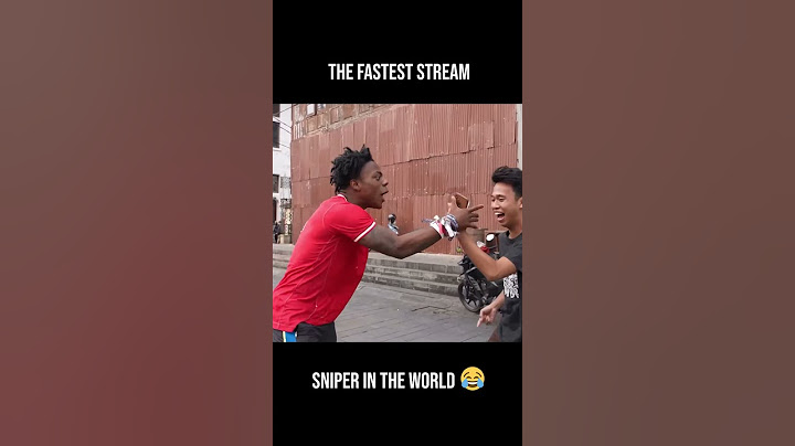 The Fastest Stream Sniper In The World 🤣 #ishowspeed #indonesia