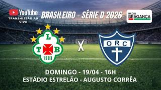 Tuna Luso X Oratrio Recreativo  Cdaneonato Brasileiro  Srie D