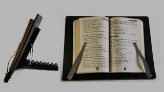 How To Make Adjustable Book Stand