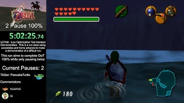 Ocarina of Time 100% in 2 Pauses [Commentated]