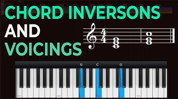 Chord INVERSIONS and VOICING in 5 minutes!