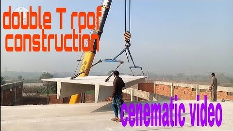 double T roof construction 🏗️#T roof  construction helpfull video💯