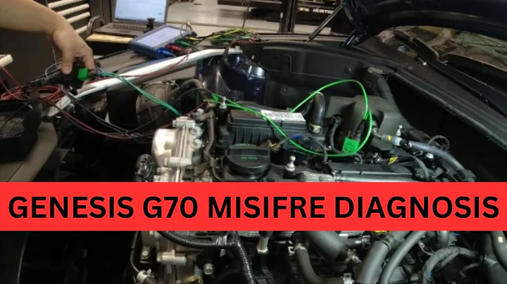 Diagnosing Genesis G70 misfire using oscilloscope