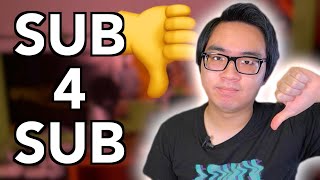 Why I DON’T Do Sub For Sub! And You SHOULDN’T Either! | ChaseYama