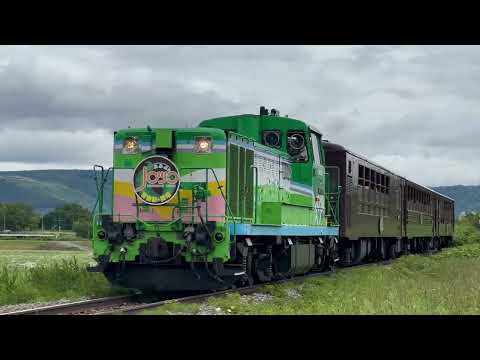富良野美瑛ノロッコ号(幼児向け鉄道ビデオの一節を架空で再現)