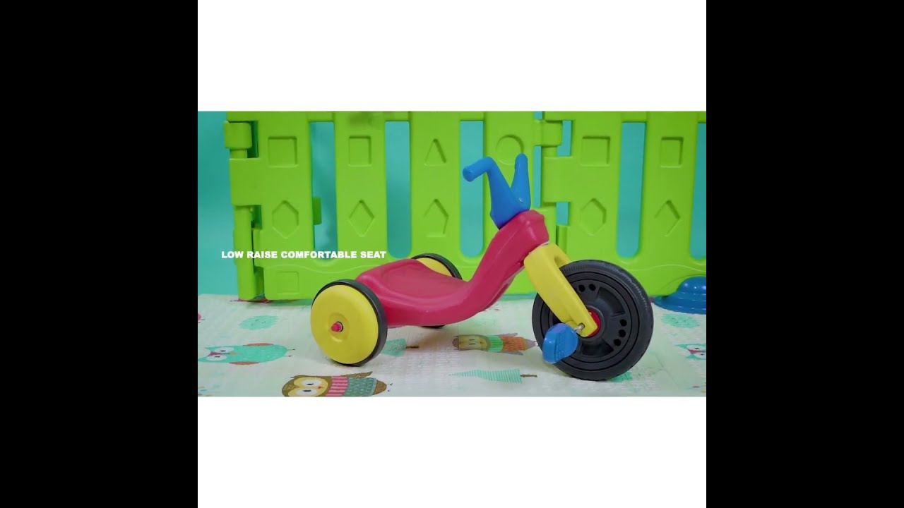 OK Play Falcon Tricycle for Kids 2 to 4 Years Yellow Red YouTube