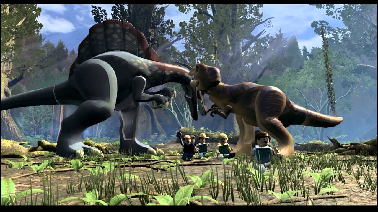 Lego Jurassic World 12 Walka Dinozaurów Youtube