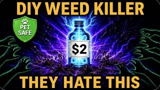 Why This $2 Household Liquid Destroys ALL Weeds Instantly. PET FRIENDLY!