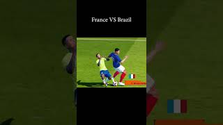 France VS Brazil #pes #efootball #highlights