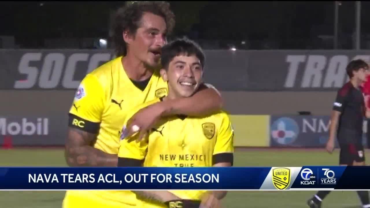 Navas Injury New Mexico United forward Cristian Nava suffers season-ending injury ...