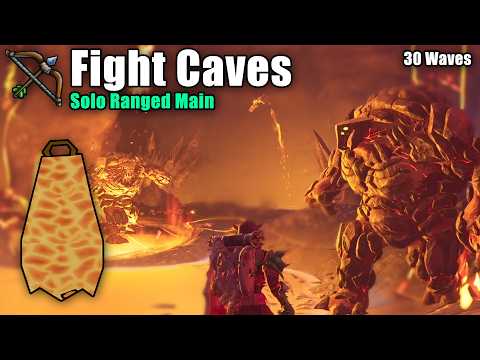 Fight Caves in RuneScape Dragonwilds (Ranged Main)
