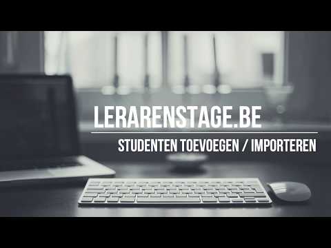 LO - Studenten importeren of toevoegen