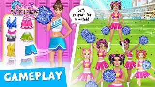 CHEER UP 😀 Hannah’s Cheerleader Girls Gameplay Video Part 2 | TutoTOONS screenshot 5
