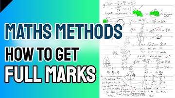Maths Methods 2024 Paper 1 Short Response Walkthrough