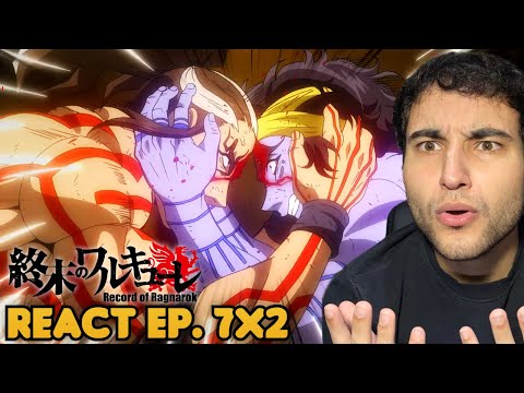 HÉRCULES VS JACK ESTRIPADOR! React Record of Ragnarok EP. 1 Temporada 2  (Shuumatsu no Valkyrie) 