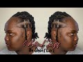 How To: 4 Barrel Twist On Short Locs | 8months Loc&#39;d &amp; Loaded