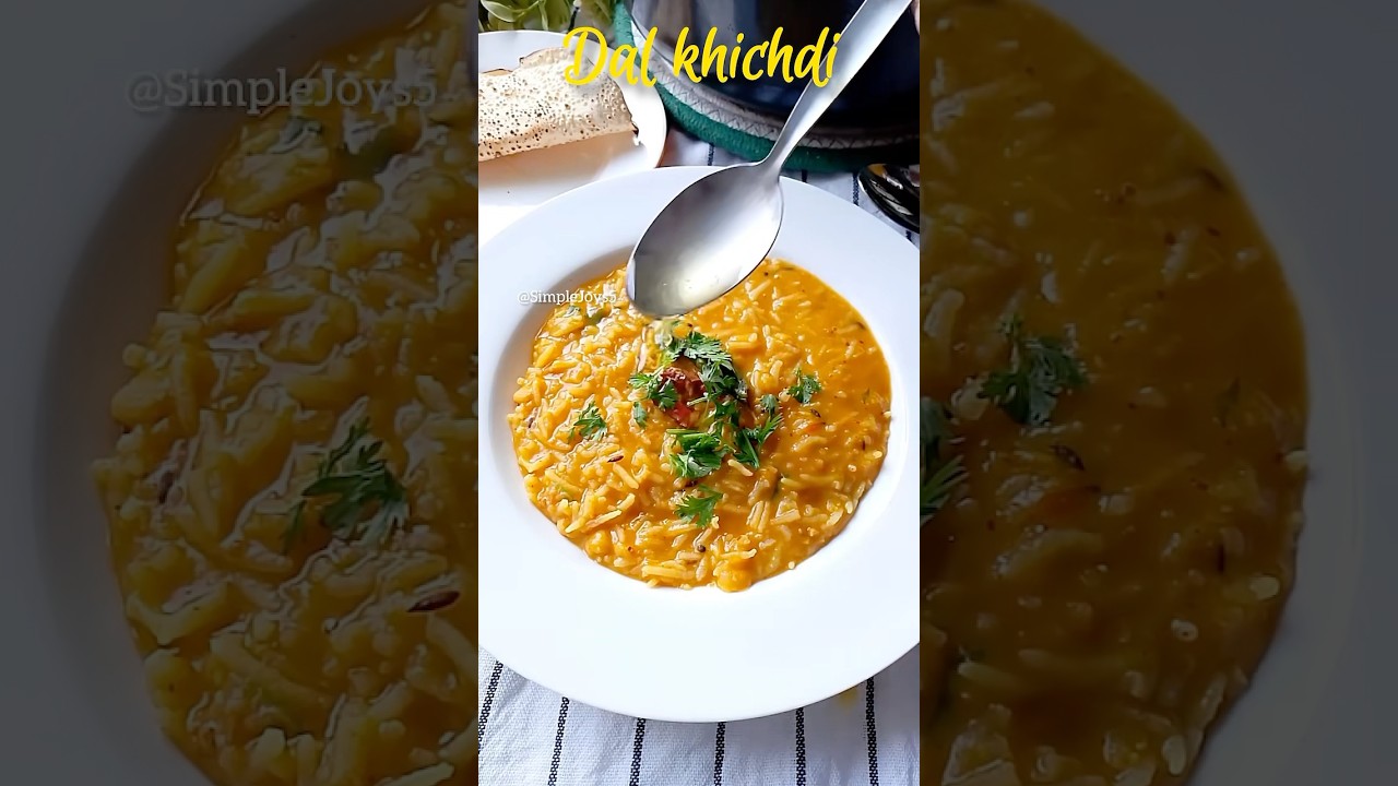 Easy Dal Khichdi Recipe | Comfort Food 