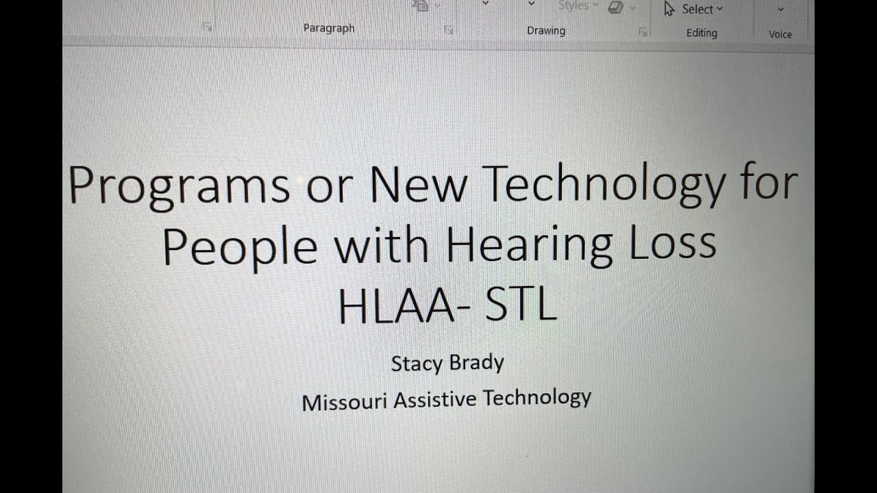 Missouri Assistive Technology For People With Hearing Loss YouTube Missouri assistive technology for people with hearing loss youtube