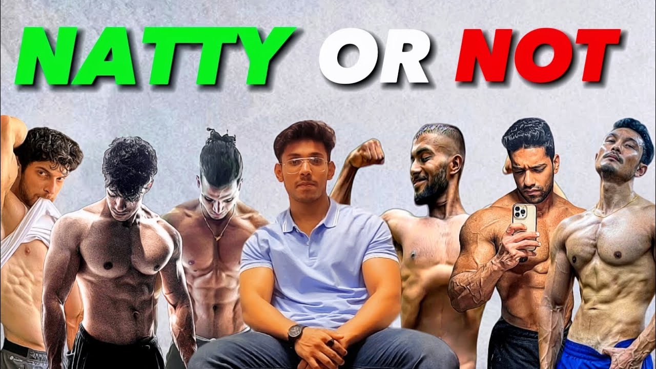 Exposing Indian fitness influencers : Natty or Not 