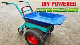 DIY Powered Electric Wheelbarrow