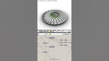 Grasshopper - EX 180 - Twist + Offset surface