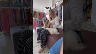 Um dia comigo indo na loja da ak e vou levar vocês comigo #pet #pets
