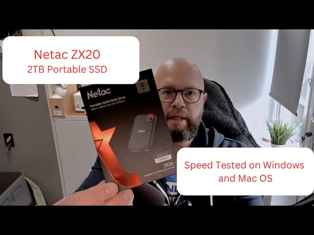 Netac ZX20 Portable SSD. Speed tested on Windows and Mac OS - YouTube