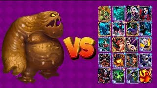 Mud alemental vs All card's🔥||castle crush