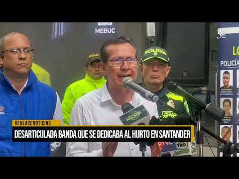 Desarticulada banda que se dedicaba al hurto en Santander