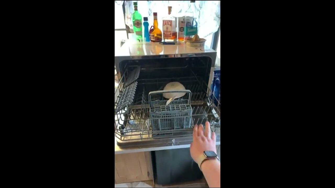 Review SPT SD2225DW Compact Countertop Dishwasher/Delay StartEnergy