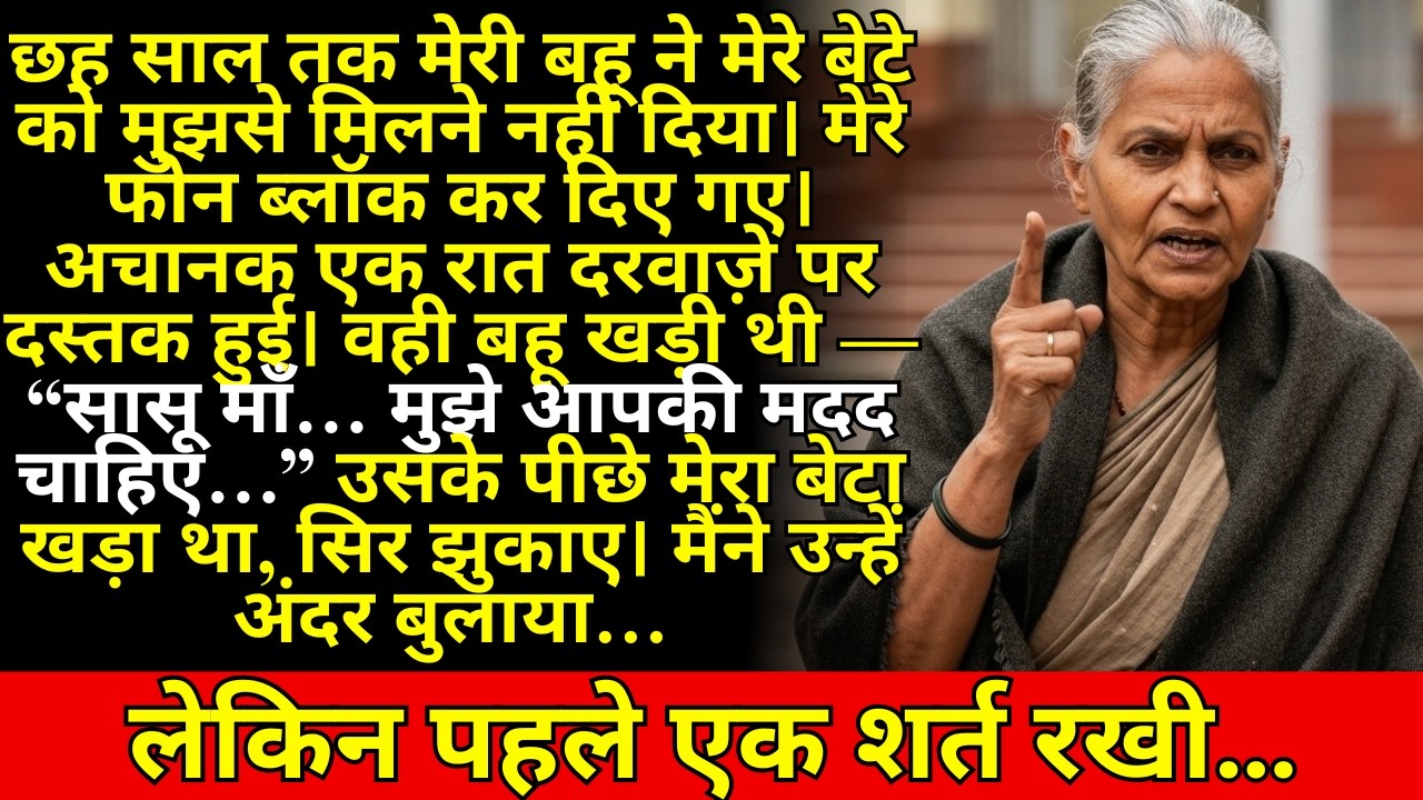 छह साल तक मेरे बेटे को मुझसे मिलने से रोकने के बाद, मेरी बहू ने मेरे दरवाज़े पर दस्तक दी — “सासू माँ