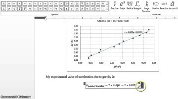 Free Fall Experiment Data Analysis pt 2